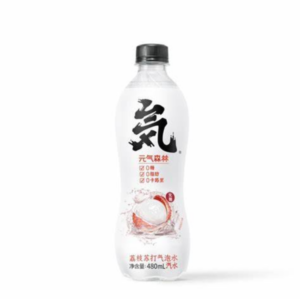 Genki Forest Sparkling Water - Lychee Flavor