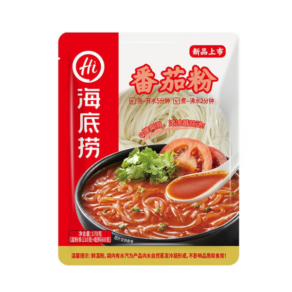 Haidilao Instant Vermicelli Tomato Flavor G Five Continents International