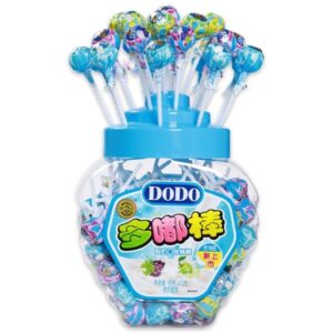 Hsu Fu Chi Dodo Lollipop Jar - Assorted Yogurt Flavor