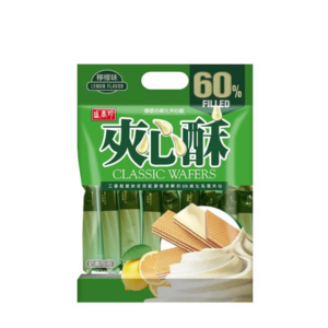 SHJ Cream Filled Wafer - Lemon Flavor (400g)