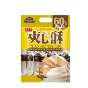 SHJ Cream Filled Wafer - Peanut Flavor (400g)