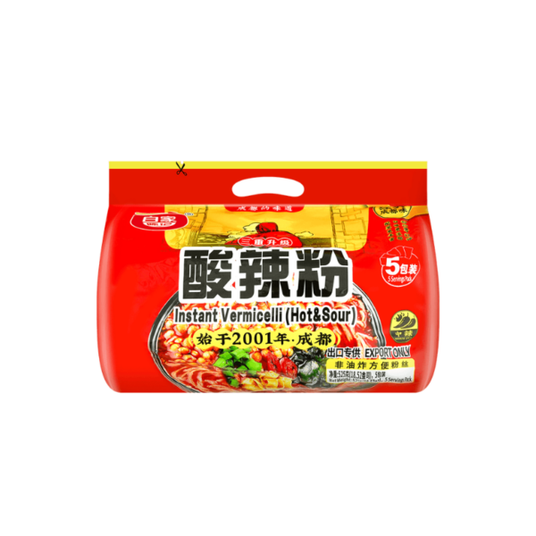 BaiJia Instant Vermicelli - Hot and Sour Flavor