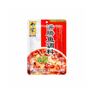 BaiJia Seasoning - Boiled Fish Flavor in Hot Chili Oil