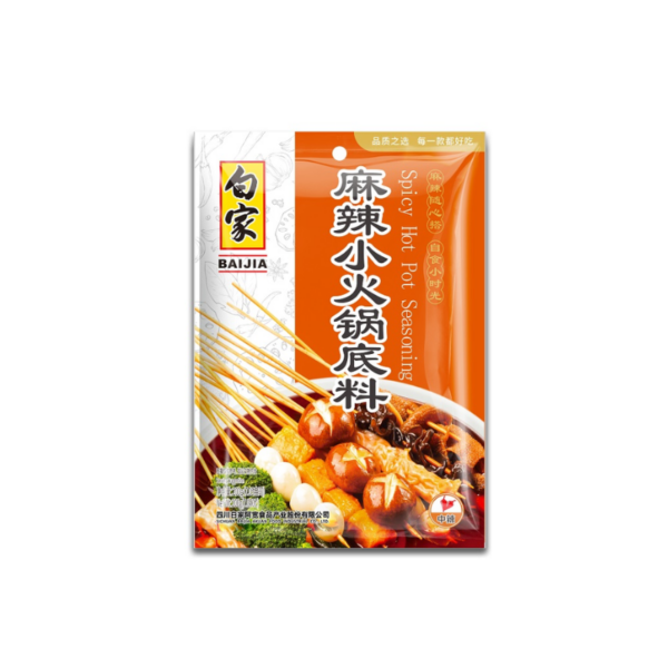 BaiJia Hot Pot Seasoning - Spicy Flavor