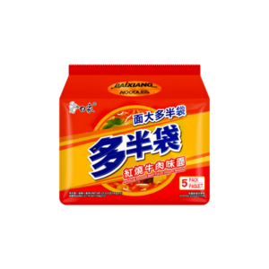 Baixiang Instant Noodles - Roasted Beef Flavor